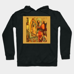 Our Lady of Guadalupe Virgin Mary Mexico Jesus & God the Father Hoodie